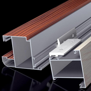 Curtain wall aluminum profiles